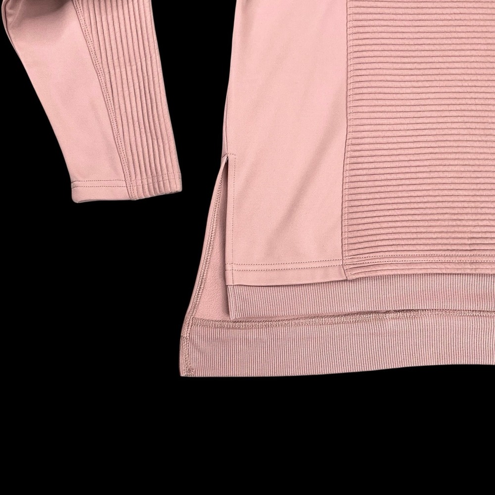 Tahari Sport Sweatshirt Women 3X Pink Long Sleeve Athleisure Side Slits NWT - Picture 2 of 16